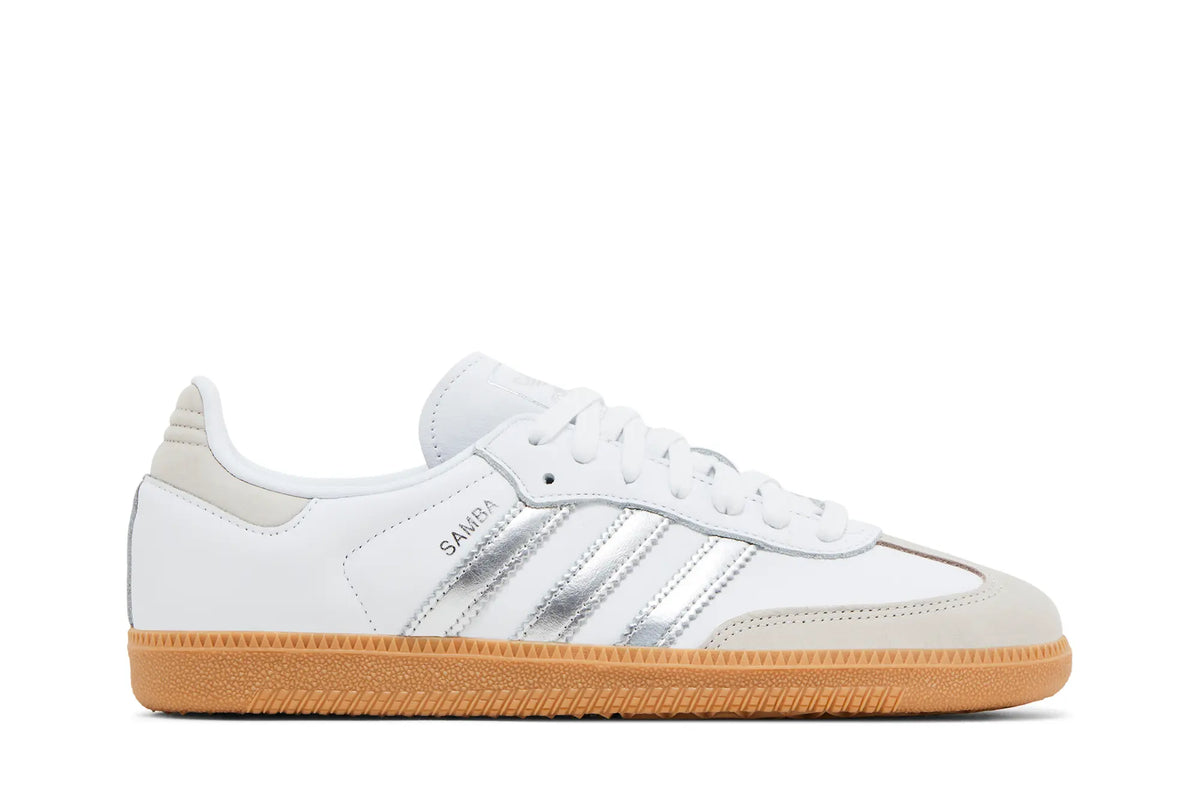 Adidas Samba OG 'White Silver Metallic Grey'