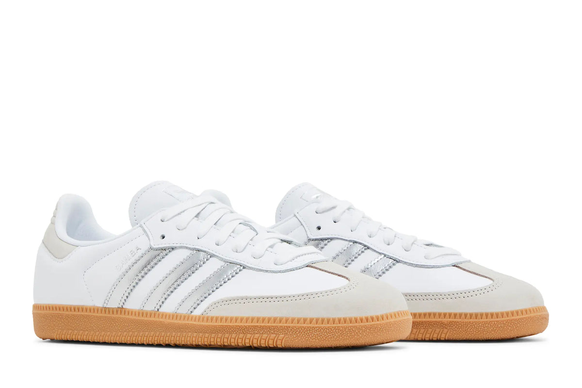 Adidas Samba OG 'White Silver Metallic Grey'