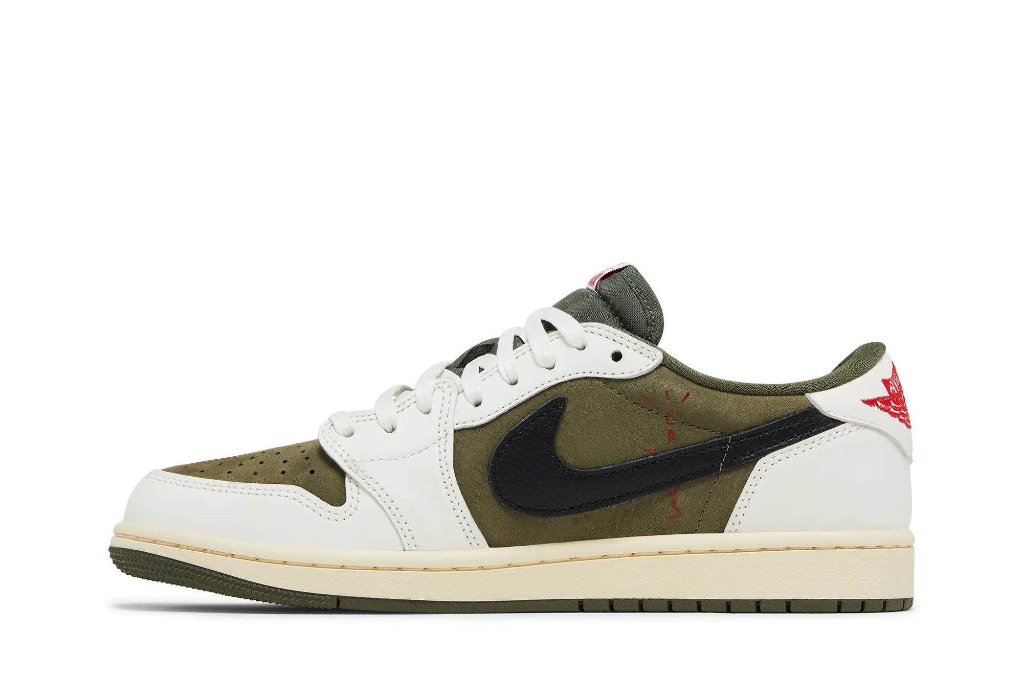 Air Jordan 1 Low x Travis Scott 'Medium Olive'