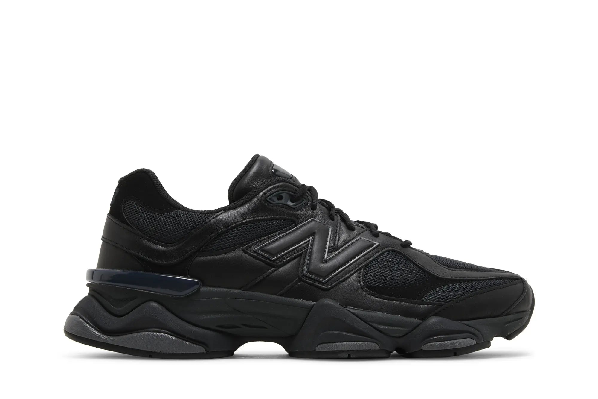 New Balance 9060 'Triple Black Leather'