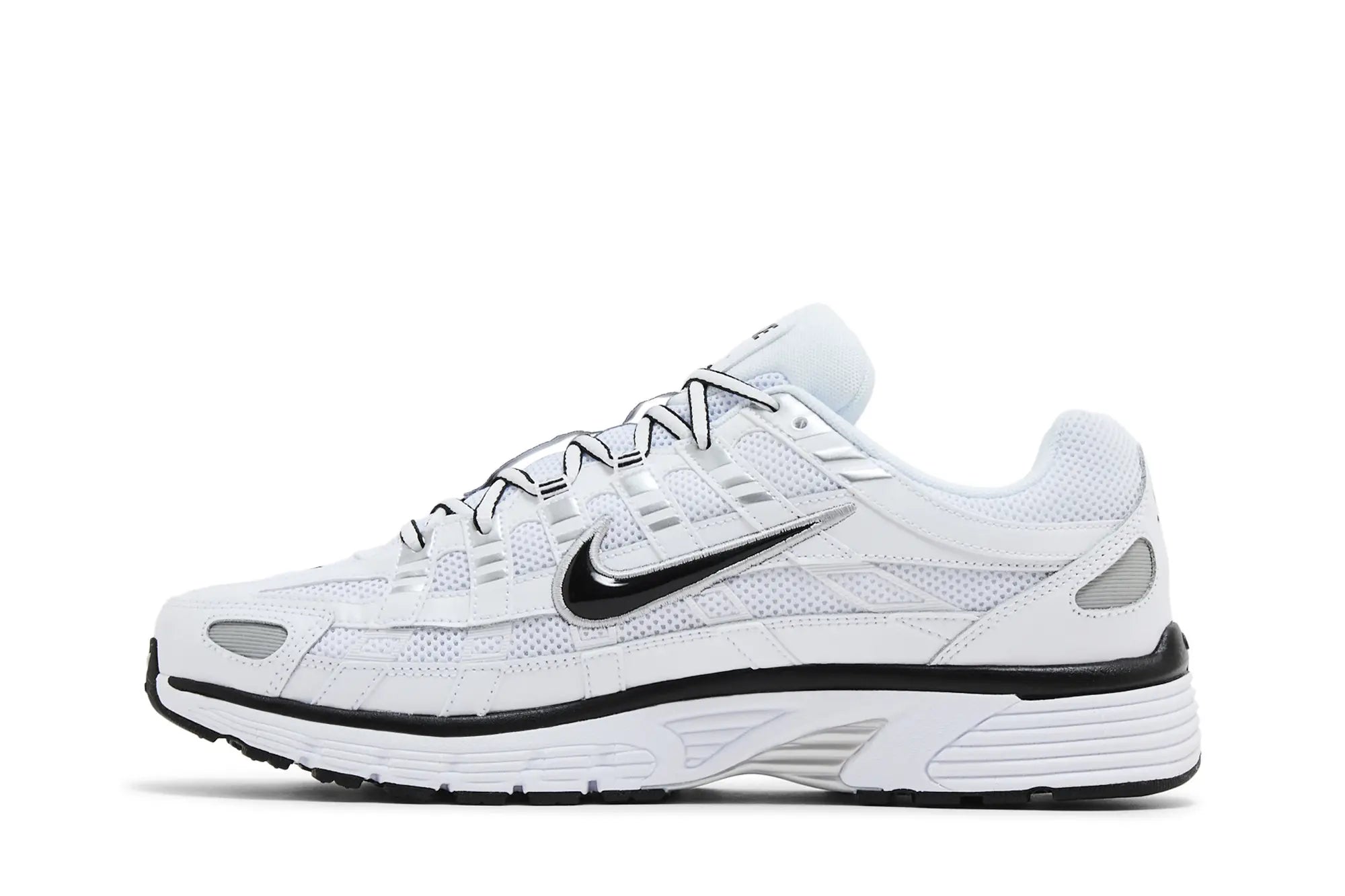 Nike P-6000 'White Metallic Silver Black'